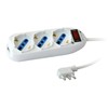 TECHly 103021 3-Way Power Strip with 10 A Plug