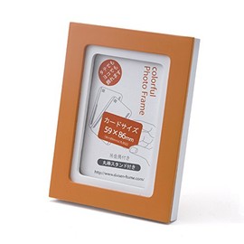 Daisen R08201A01 Picture Frame, Corolu Card, Orange/White