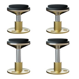 Beyetsea 4Pcs Headboard Stoppers for Wall, Adjustable Bed Frame Stabilizer Anti-Shake Tool,Wall Protector Prevent Sliding Easy to Install