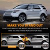 XRIDONSEN 2PCS 60 inch White Emergency Strobe Lights Strip 720