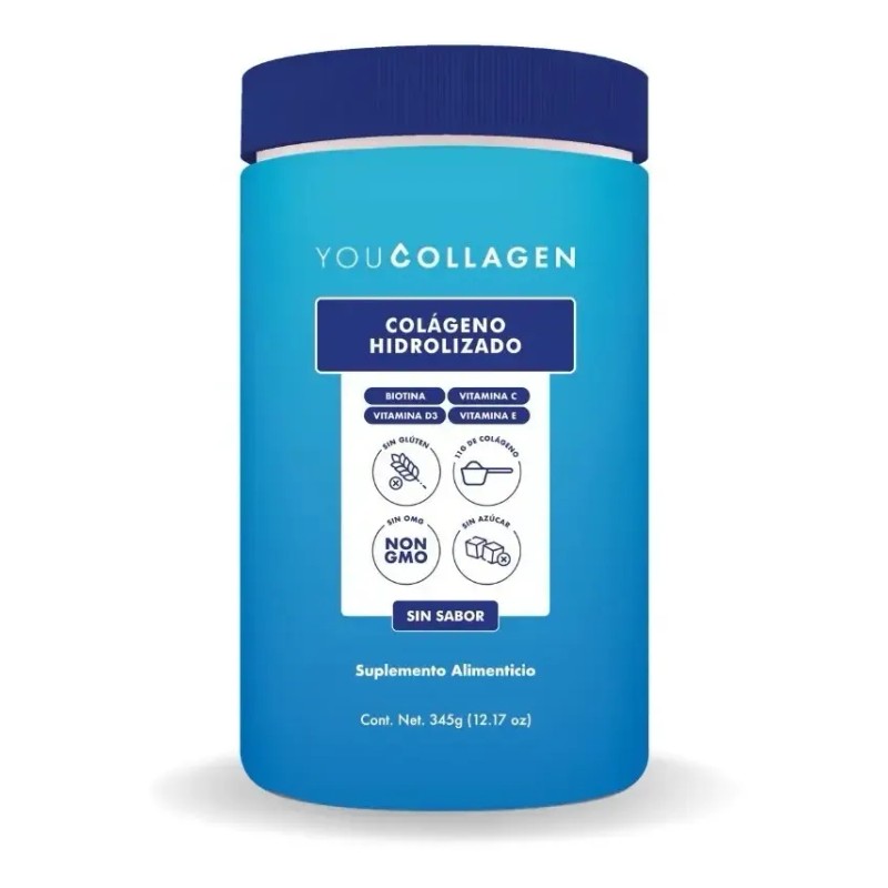 You Collagen 2pack Colageno Hidrolizado Con Biotina 345g Sfn