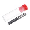 HARFINGTON Carbide Chucking Reamer 0.4"(10.16mm) Dia Straight Flute Straight Shank
