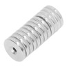 12 Pcs Neodymium Magnet 30x5mm Heavy Duty Strong Magnetism Round