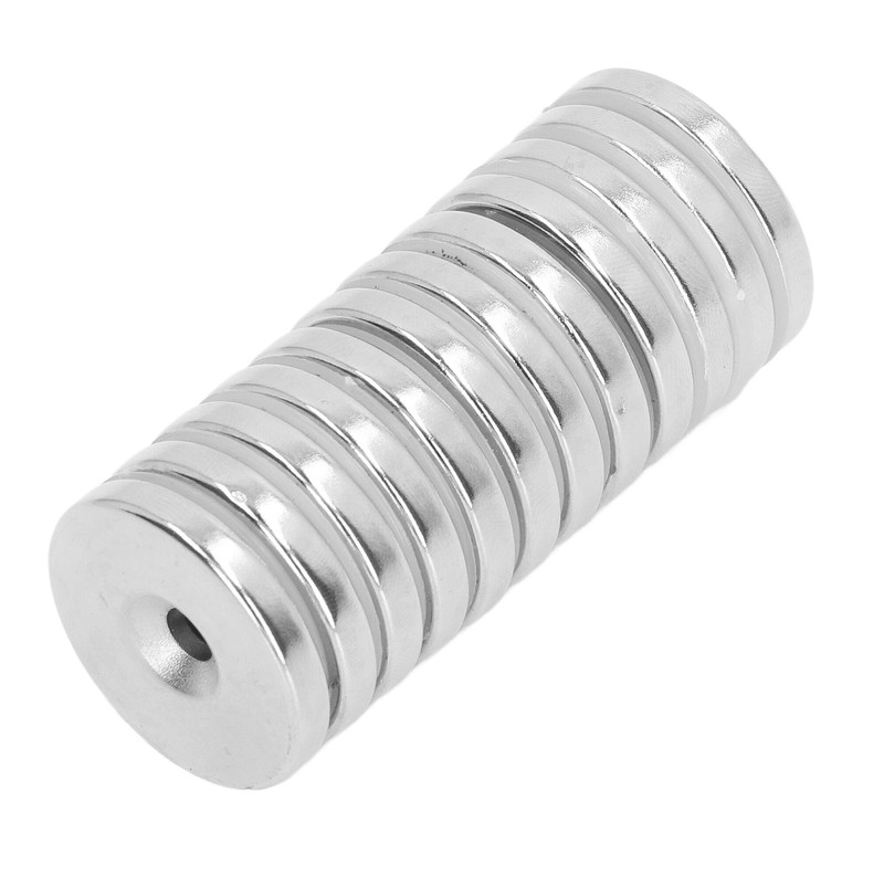 12 Pcs Neodymium Magnet 30x5mm Heavy Duty Strong Magnetism Round