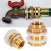 Water Butt Connector Brass Valve Water Butt Tap Connector Rain