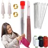 37PCS Sewing Tool Set, Sewing Kit Needles Thread Hand Repair