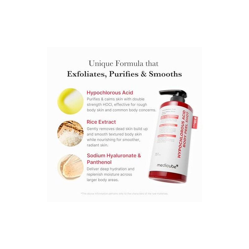Medicube Body Peel Shot with Hypochlorous Acid
