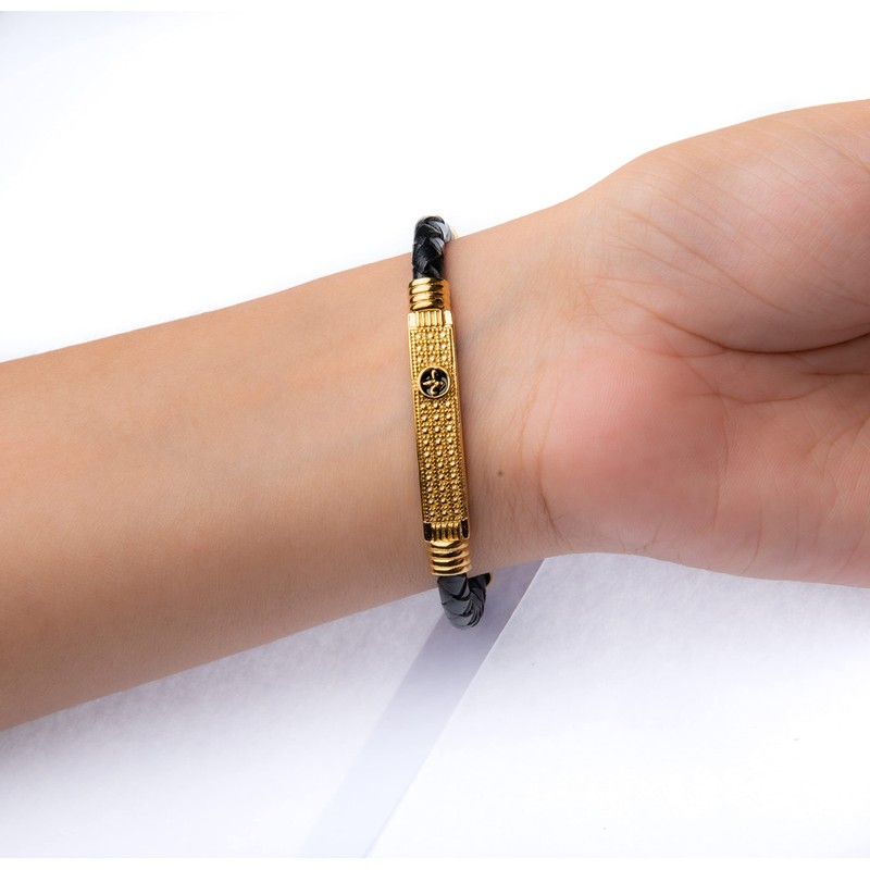Wonder Care Brass Bracelet for Men | Bahubali Bangle for