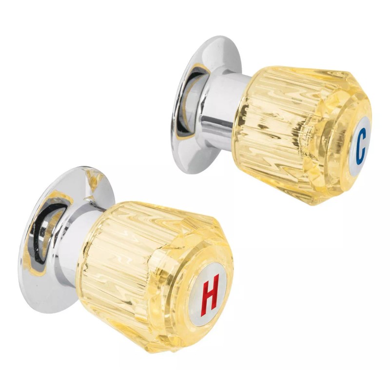 Prez Juego De 2 Manerales De Acrílico Regadera Varios Colores