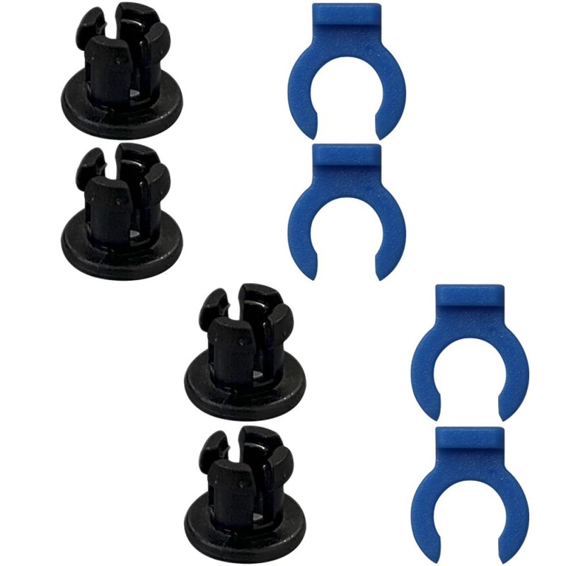 ULTECHNOVO 2sets Collet Clip for Printer Hotend Tube Coupling Clips