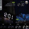 KOSUMOSU Digital Clock, Wall Clock, LED Table Clock, Auto Brightness,