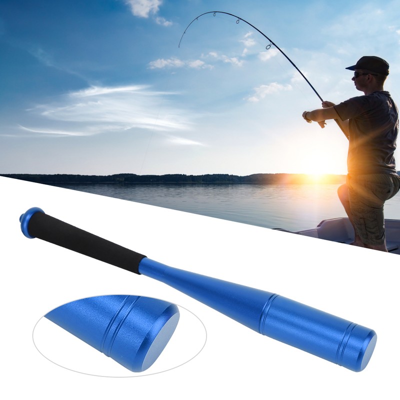 Aluminum Alloy Fishing Hammer Knock Tool Fishing Bat with Soft