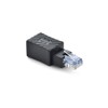 VIMVIP 90 Degree Ethernet LAN RJ45 Male to Female Network