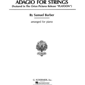Adagio for Strings - Transcribed for Piano