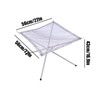 Camping Fire Pit,Stainless Steel Mesh Fire Pit for Outdoors |
