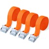 URAQT Tie Down Straps, 4 Pack Heavy Duty Tensioning Belts,