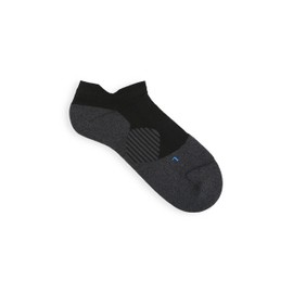 Tabio MEN FOOT PERFORMANMER2 Sneakers Socks, 9.8 - 10.6 inches (25.0 - 27.0 cm), Made in Japan, Black