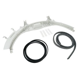 EvertechPRO WE49X20697 for GE Dryer Top Front Bearing Kit WE3M26, 1x for GE Dryer Belt WE12M29, 1x WE9M30 Front Drum Felt, 2X WE1M504 Guide & 2X WE1M1067 Support Slides