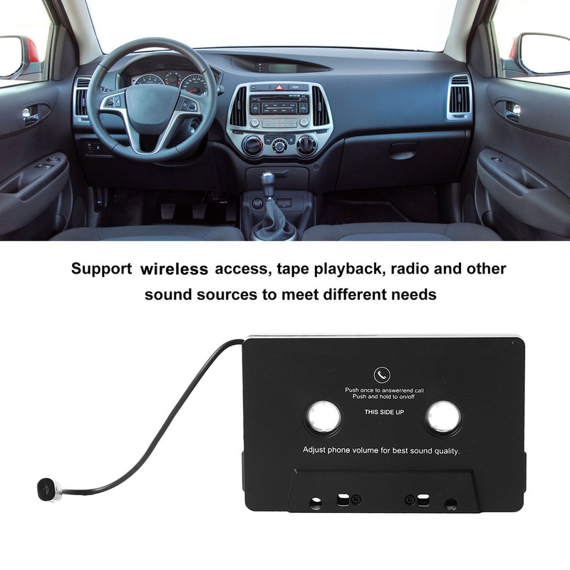 Car Bluetooth Cassette Adapter Wireless Transmission Multifunctional Car Bluetooth Cassette