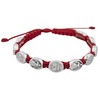 Divine Mercy Blessing Bracelet with Red Cord adjustable