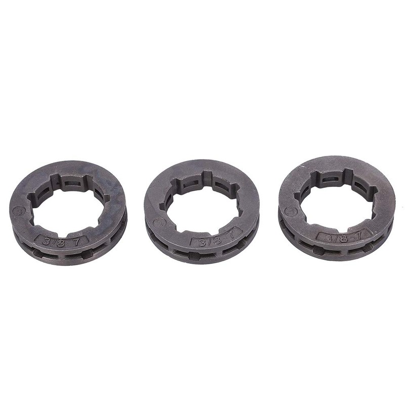 3 Pieces 3/8 Inch 7 Teeth Sprocket 68210 Chainsaw Parts,
