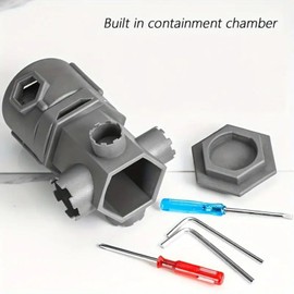 Multifunctional 16 in 1 faucet wrench set, designed for kitchen sink outlet spool, multi-functional removal tool for kitchen and bathroom faucet repair