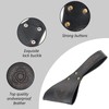 Universal Sword Belt Leather Frog - Holster fits Medieval Swords