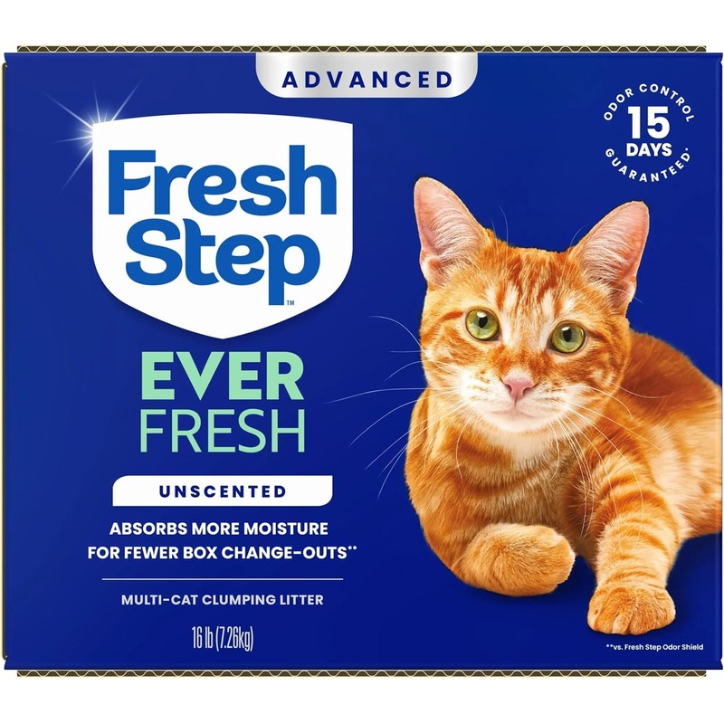 Fresh Step Outstretch Advanced Long Lasting Clumping Litter Simply Unscented,