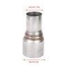 Reducer Adapter, 2.5in to 1.75in Exhaust Reducer Connector Pipe Standard
