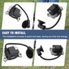 Ignition Coil Module Compatible With Earthquake Tiller Mc43 43cc Engine
