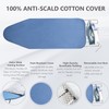 Metal Foldable Tabletop Ironing Board with Iron Rest, Portable Ironing