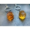 Amber Graffiti Spray Cap Keychain