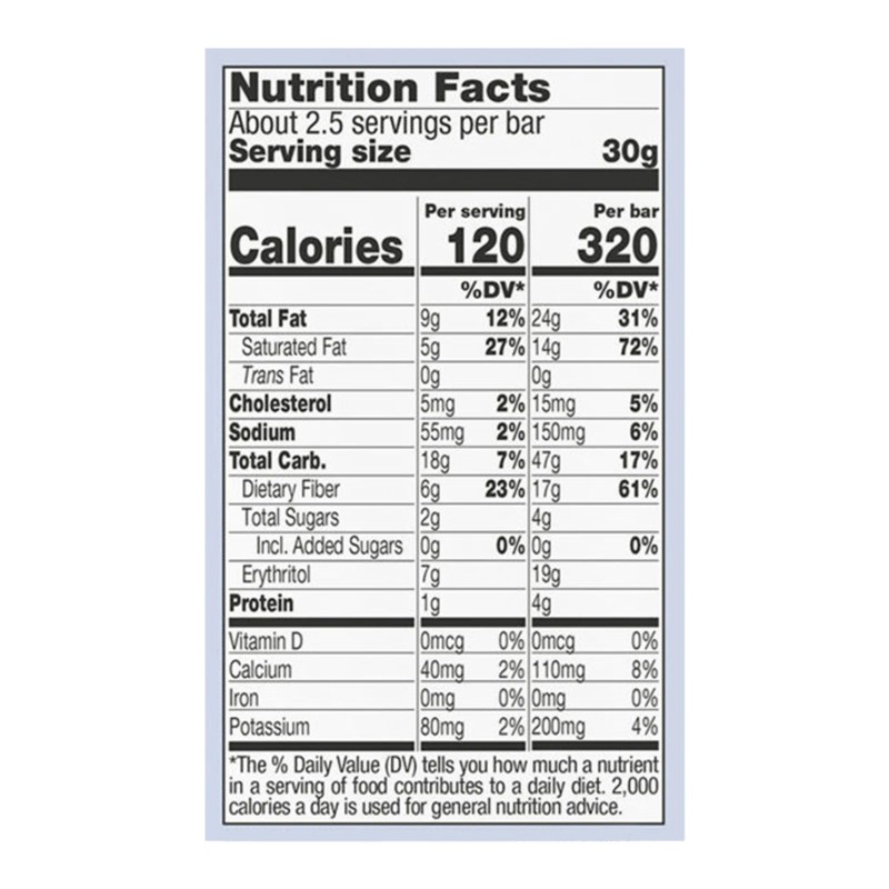 UD_Lilys 2.8 Oz Case of 12-Bar Cookie & Cream White