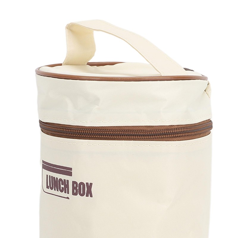 Adult Lunch Box, Portable Insulated Lunch Containers Set, Stackable Stainless