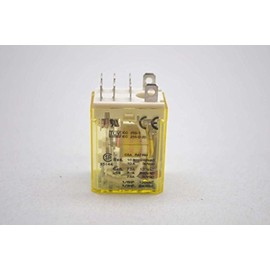 IDEC RH2B-U-AC110/120V Relay, DPDT, 10 AMP, Plug-in, 120 VAC