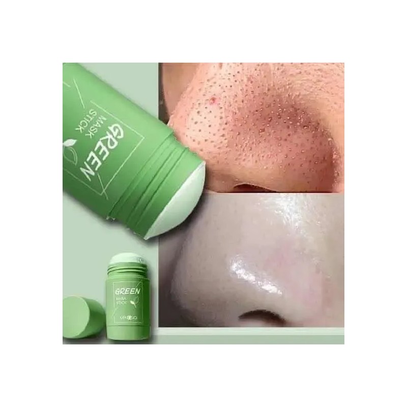 Mascarilla Sólida En Barra Té Verde 40g Limpieza Profunda Tipo