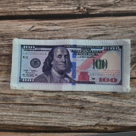 Unbranded It's All About The Benjamins Hundred Dollar Bill Cash Money Sew On Patch
