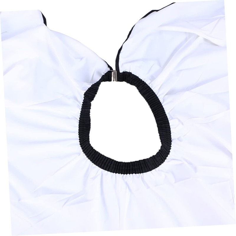 Baluue 2pcs Salon Hair Cutting Cape Viewing Window Lightweight Hairdressing