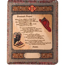 Manual 50 x 60-Inch Tapestry Throw, All Fired Up