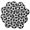 TACVEL 30 Pieces Soccer Ball Iron on Patch, Embroidered Sew