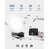 Sunco 24 Pack Recessed Lighting 6 Inch LED, Canless Ceiling