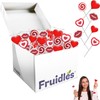 Fruidles Valentine's Lollipop Party Mix, Hearts, Lips N' Swirls Mixed