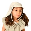 Unisex Swim Cap with UV Protection, Brim & Sun Shade