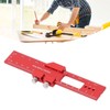 6 Inch Woodworking Ruler Adjustable Sliding Stop Aluminum Alloy Pocket