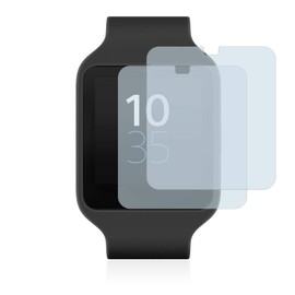 BROTECT Pack of 2 Full Cover Screen Protectors for Sony Smartwatch 3 SWR50 Full Screen Protector Film [3D Curved, Anti-Fingerprint, Crystal Clear]