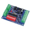 Ouitble Decoder Board Controller, DMX Decoder Board, 4-Channel DMX512 Control