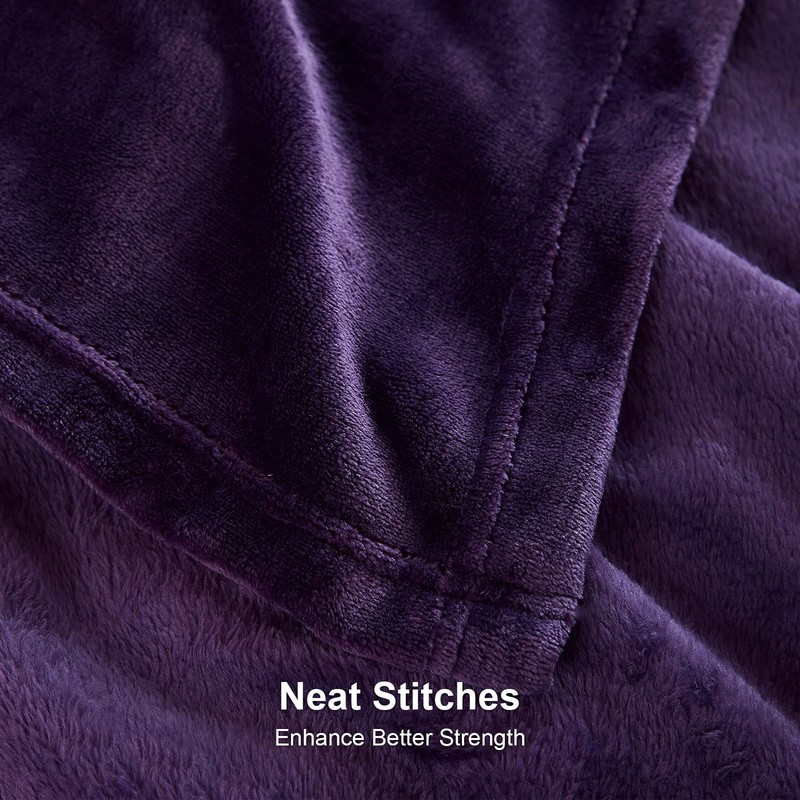 EHEYCIGA Fleece Blanket Throws for Sofas Fluffy Warm Soft Blanket