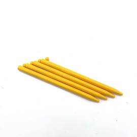 New Balmy Pastel Ballpoint Pens Yellow 4Pcs, Comfortable Writing Pens, Pretty Pens, Black Ink Medium Point 0.7 mm Gift Pens, Cute Pens Office Supplies for Women&Men，present a beautiful box…