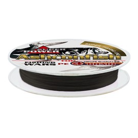 Ashconfish X4 Polyethylene Fishing Line, Fade Resistant, 218.7 Yards (200 m), Black