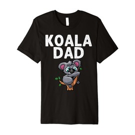 Funny Koala Art For Dad Grandpa Men Koala Native Bear Lover Premium T-Shirt